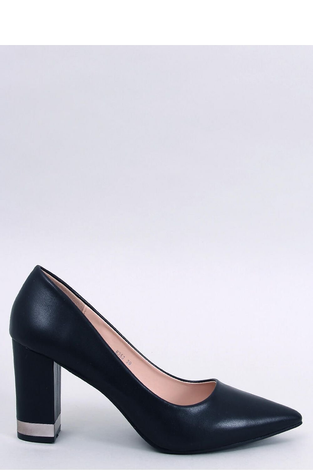 Block heel pumps model 193880